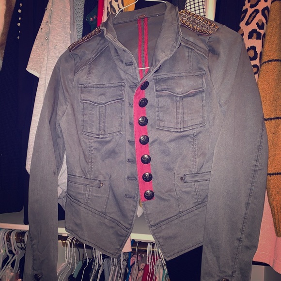 Free People military blazer - Picture 3 of 7